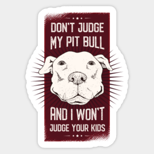 pit bull stickers